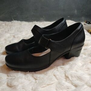 Womens Clarks Emslie Lulin Mary Jane Pumps Black Size 8 W